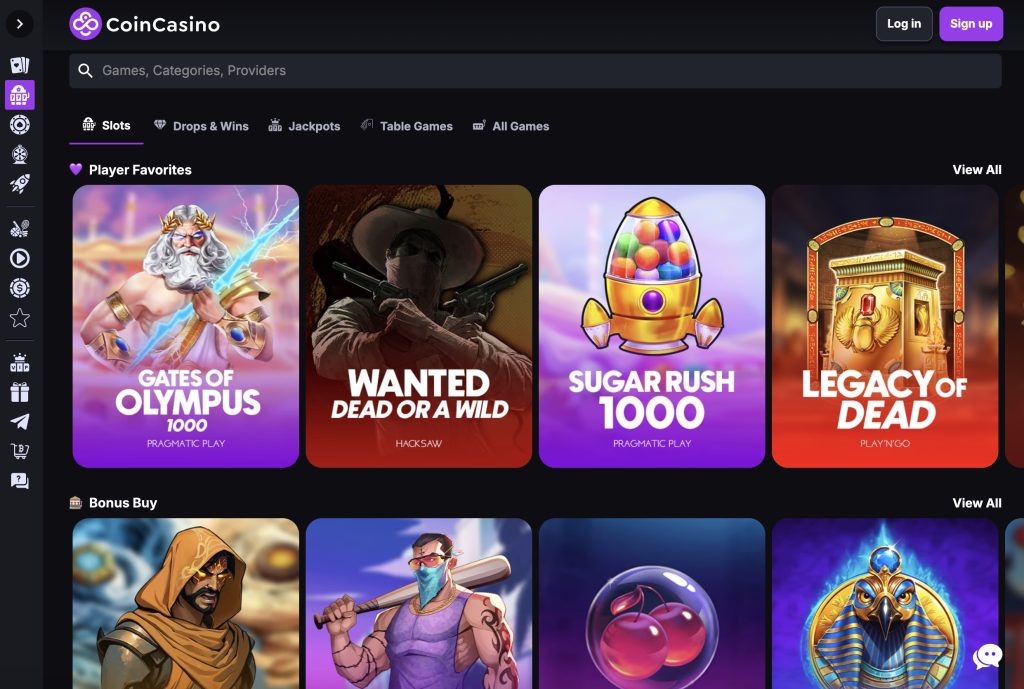 CoinCasino Best Crypto Casino